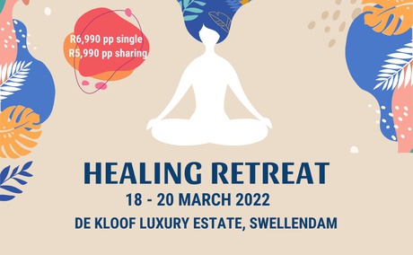 March 2022 weekend healing wellness retreat yoga TRE aromatherapy de kloof luxury estate hotel and spa western cape south africa