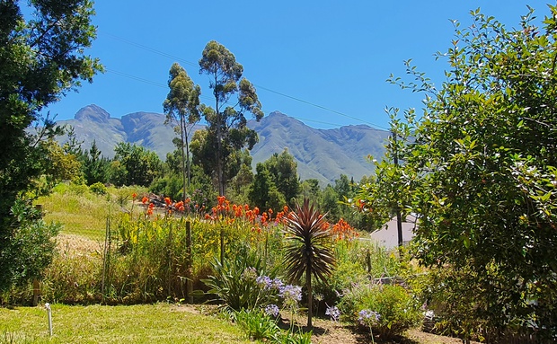 The Retreat self catering luxury cottage on countryside Swellendam Western Cape South Africa